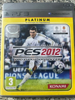 PES 2012 game for PS3 like new, Pro Evolution Soccer