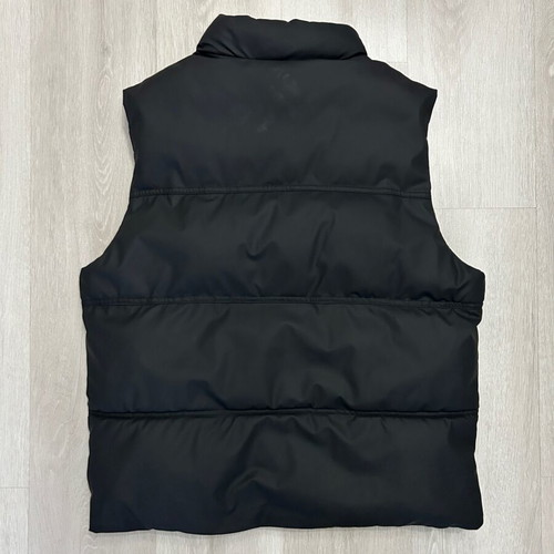 Men's puffer vest Zara like new, black, size L