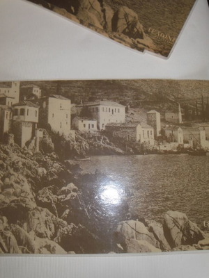 Σουπλά Μάνη καινούργια, σετ 4 πλαστικοποιημένα 45x30εκ