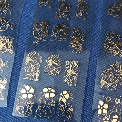 3D Nail Stickers pack of 4 new