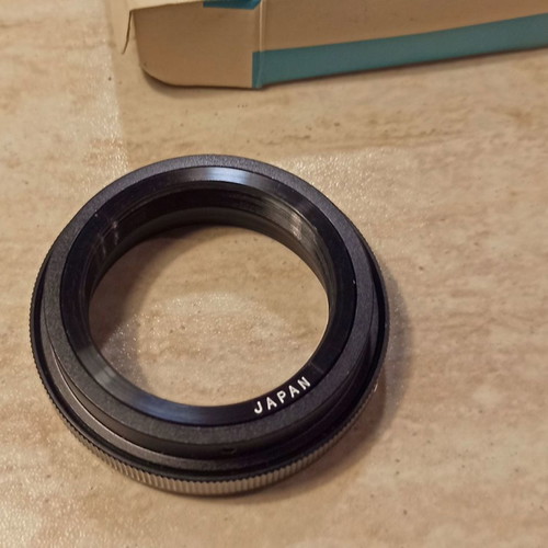 T adapter for Canon with Panagor UV, +1, +2 filters in excellent condition