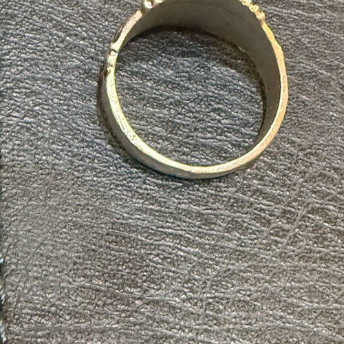 Vintage ring with stone like new, turquoise and silver