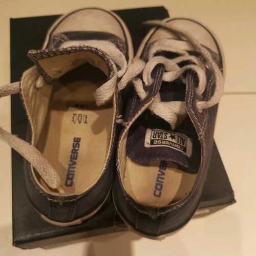 Converse All Star shoes size 25 like new, blue