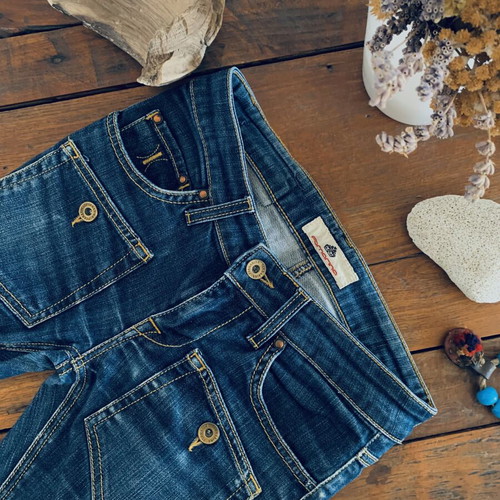 Fornarina vintage jeans used, blue, size XS