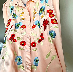 ASOS swing μίνι ροζ φόρεμα Small- Medium