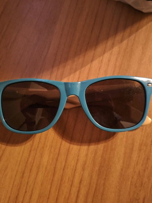 Camel collectible sunglasses used, turquoise, advertising style