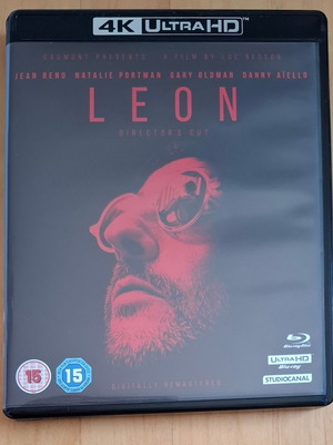 Leon Director's Cut 4K Ultra HD Blu-Ray like new with English subtitles