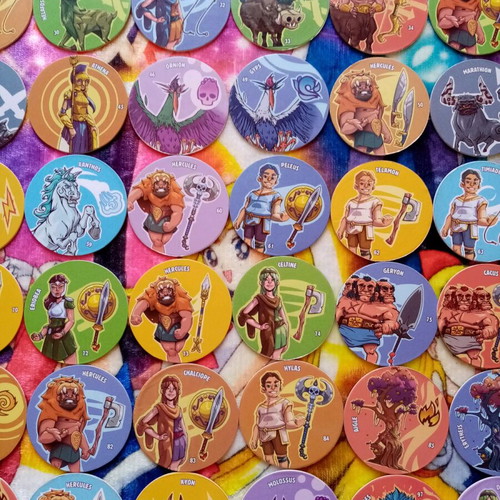 Chipicao Heracles caps used, pack of 72 pieces