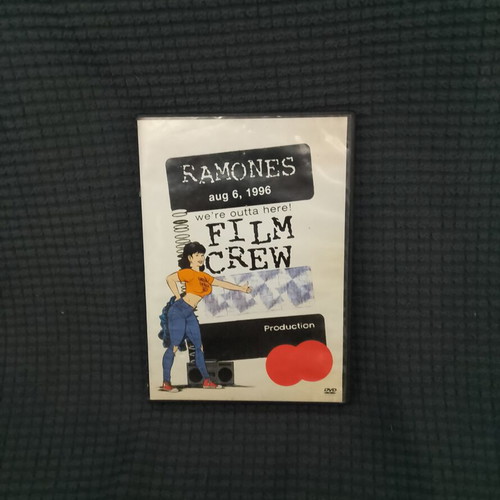 Ramones We're Outta Here Film Crew DVD like new, punk