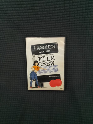 Ramones We're Outta Here Film Crew DVD like new, punk