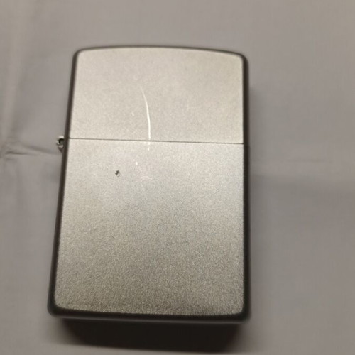 Zippo 205 Satin Chrome lighter, authentic, 2009
