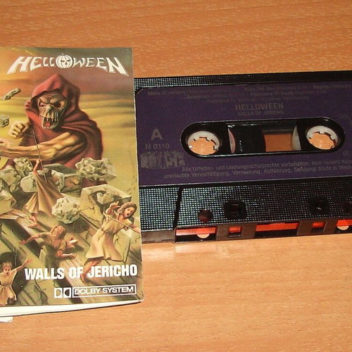 Κασέτα Helloween Walls Of Jericho μεταχειρισμένη, metal
