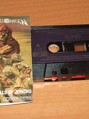 Κασέτα Helloween Walls Of Jericho μεταχειρισμένη, metal