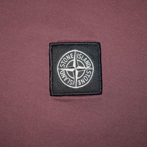 Stone Island long-sleeved patch T-shirt size 3XL used, red