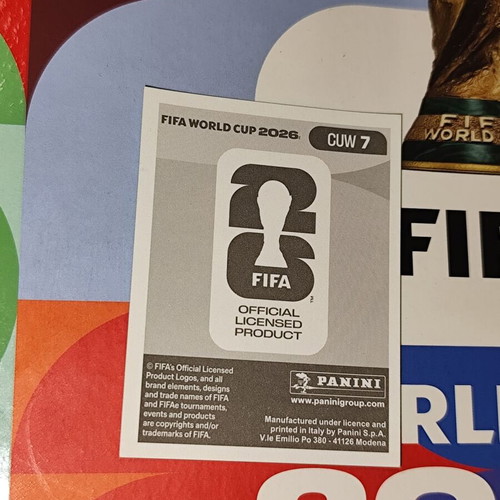 Roshon Van Eijma World Cup 2026 Panini sticker CUW7