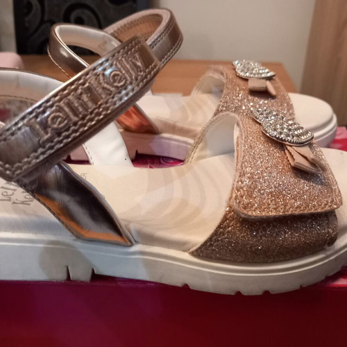 Lelli Kelly sandals used, size 30, pink gold