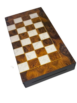 Classic Large Game Backgammon Board 48x48 cm new
