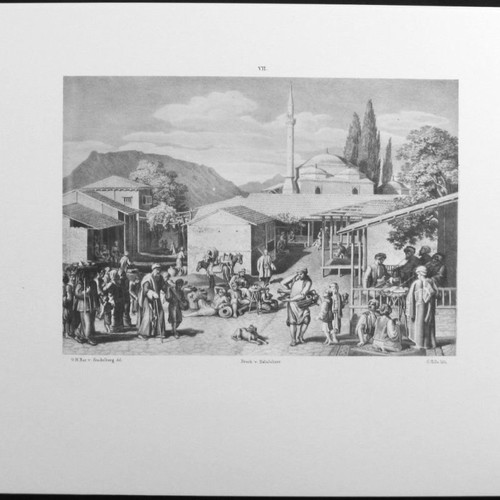 Stackelberg Costumes and Customs of 1821 Period Album with 10 Lithographs like new