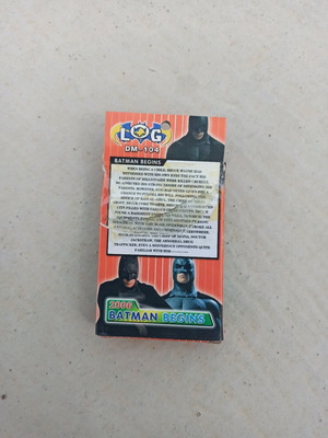 Batman Begins 2006 Cards in Orange Box used