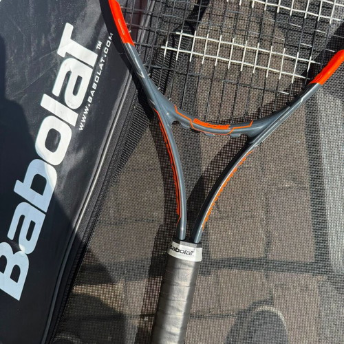 Babolat Kinder Tennisracket used, L0 grip, 250 gram, orange gray