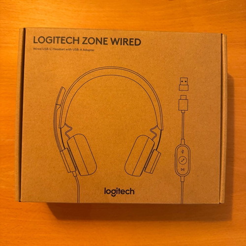 Logitech Zone Wired wired headphones new