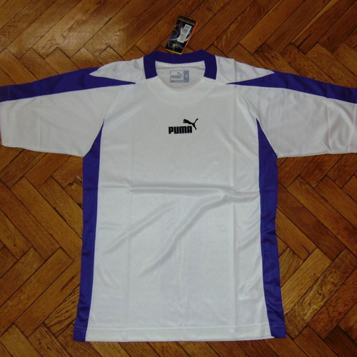 Puma Jersey Football Training Shirt new, size M, white and purple