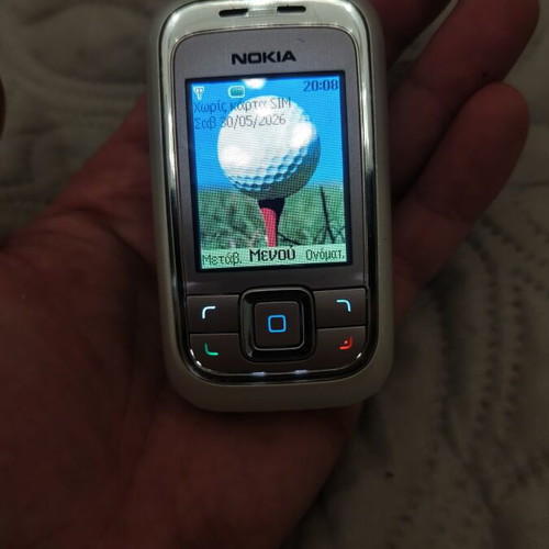 Nokia 6111 mobile phone, pink