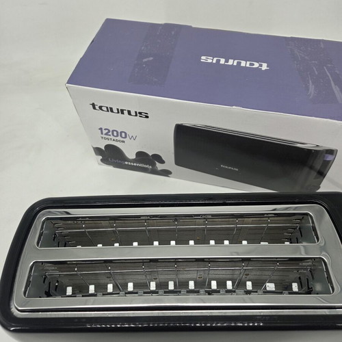 Taurus Living Essentials Tostador 1200W toaster new