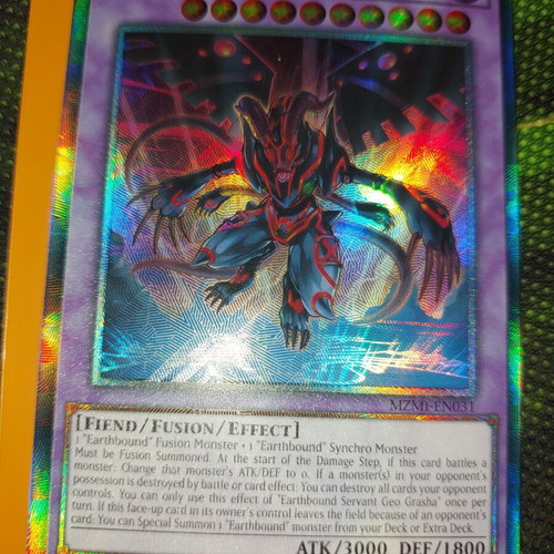 Earthbound New Fusion Monster collectors rare card like new
