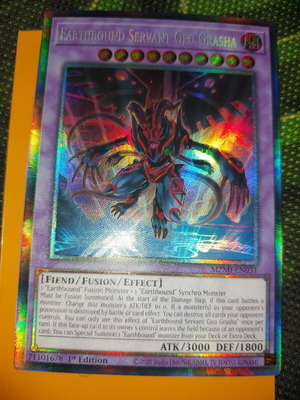 Earthbound New Fusion Monster collectors rare card like new