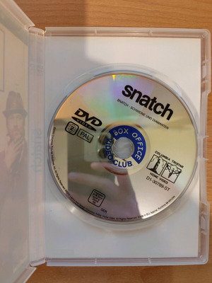 Snatch DVD used, comedy action, widescreen, subtitles