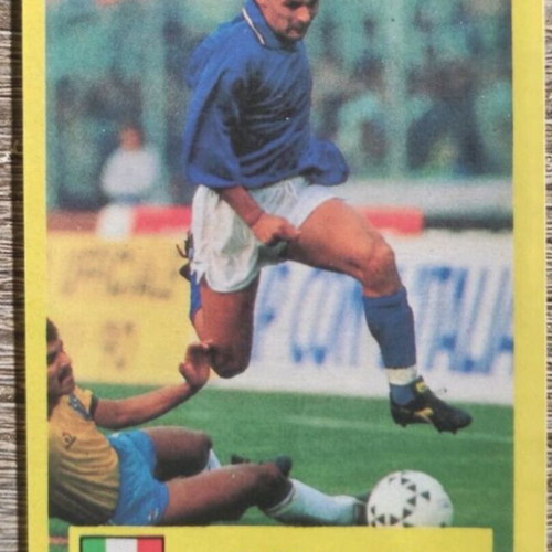 World Cup Italy 1990 sticker used, Greek edition Athanasiadis