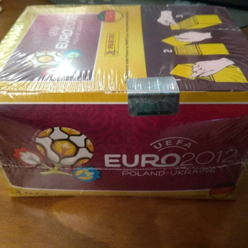 Panini UEFA Euro 2012 Deutschland Edition box with 100 packets new