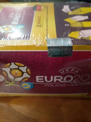 Panini UEFA Euro 2012 Deutschland Edition box with 100 packets new