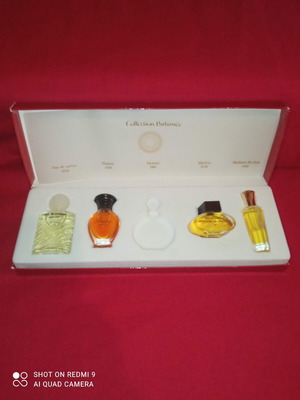 Vintage συλλεκτική κασετίνα Parfums Rochas Collection Parfumée με 4 μινιατούρες μεταχειρισμένη