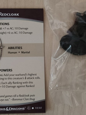 Dungeons & Dragons φιγούρα Sharn Redcloak, Demonweb, Wizards of the Coast 2008