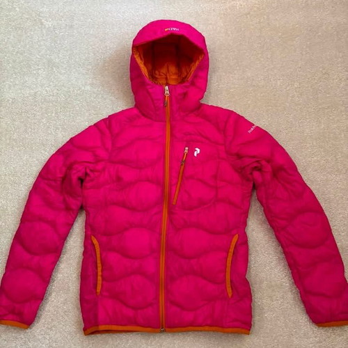 Peak Performance Helium 700cuin down jacket, pink, size S