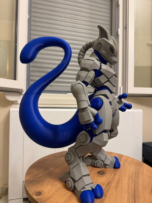 Mewtwo Pokemon 3D Model new