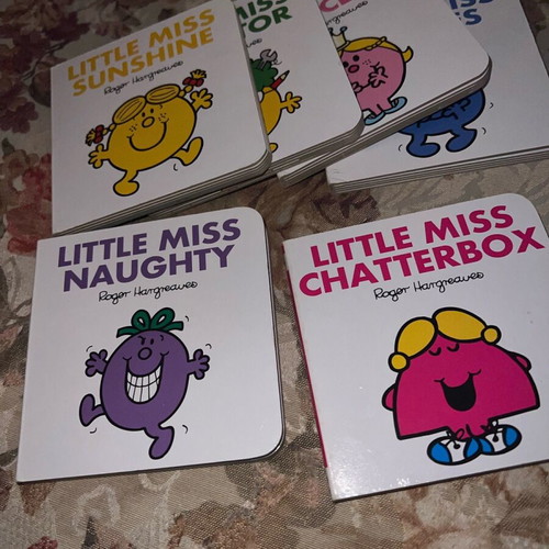 Little Miss Pocket Library 6 books used, English, ages 3+
