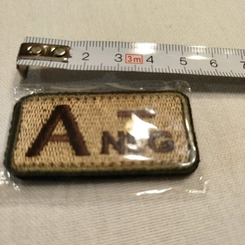 Blood Type A- Patch New with Velcro