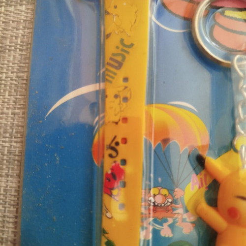 Picatchu watch and keychain, sealed, new