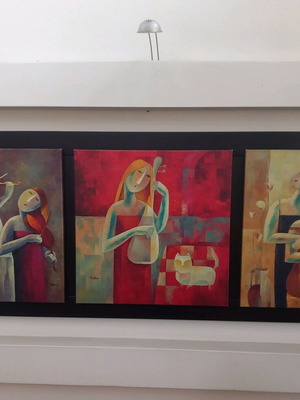 Painting like new, dimensions 1.70×69.5 cm