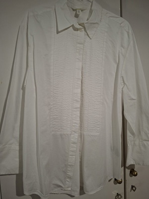 H&M women's shirt white oversize size M like new