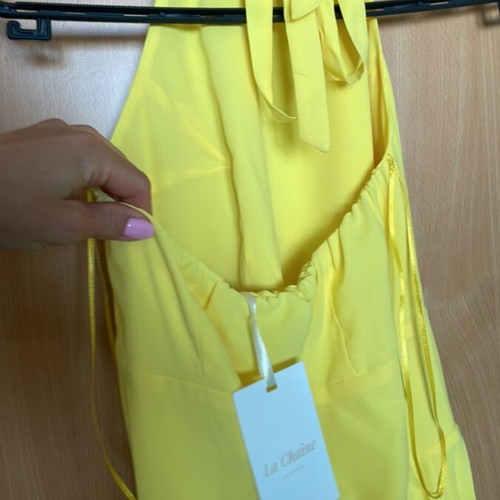 La Chaine XS/S dress new, yellow