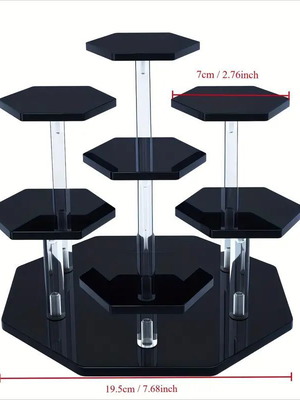 Acrylic base for displaying collections and cosmetics new