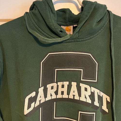 Carhartt hoodie size L very good condition, green