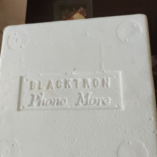 Vintage tabletop telephone with calculator and directory, new