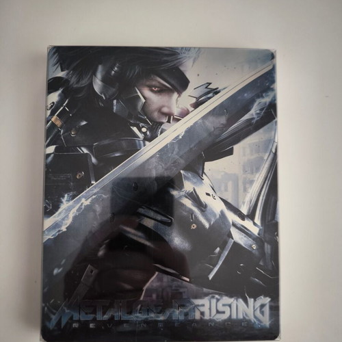 Metal Gear Rising Revengeance Steelbook Limited Edition PS3 game used