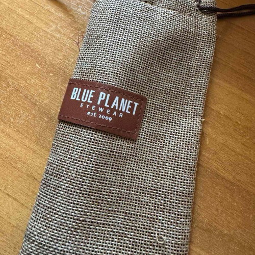 Blue Planet Eco Eyewear wooden sunglasses new, unisex, beige and purple