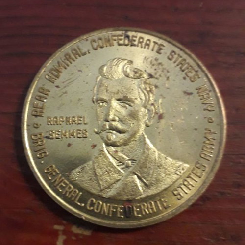Raphael Semmes 50C Token 1961 Mobile Alabama used